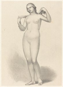 Venus Aphrodite, door Alcamanes door Richard James Lane after John Flaxman