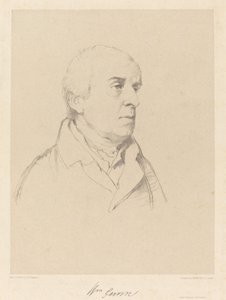 William Gunn door Richard James Lane after John Flaxman