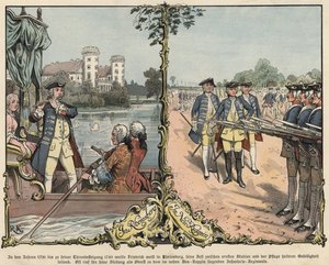 Kroonprins Frederik van Pruisen in Rheinsberg en Neuruppin