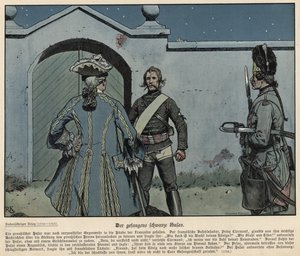De gevangen zwarte huzaar