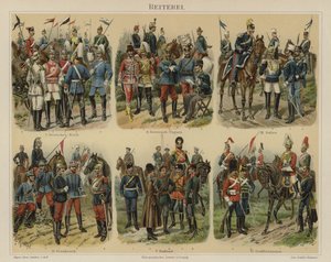 Cavalerie van Europese legers