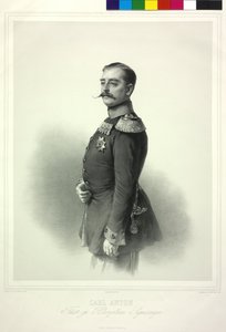 Carl Anton Prins van Huis Hohenzollern-Sigmaringen door Richard Lauchert