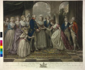 Koning van Engeland George III door Richard Livesay