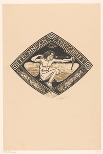 Omslagontwerp voor: Technisch Tijdschrift, 1914