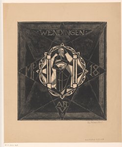 Omslagontwerp voor: Wendingen, 1918