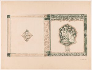 Omslagontwerp voor: Wendingen, Houtsnijdersnummer, 1919