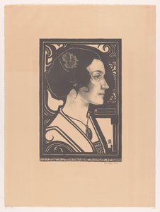 Portret van een onbekende vrouw