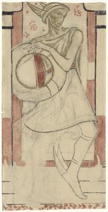Mercurius, ereteken voor trouwe dienst, Calvé, Delft door Richard Nicolaüs Roland Holst