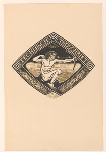 Omslagontwerp voor: Technisch Tijdschrift, 1914