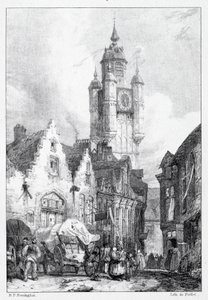 Bergues: De toren van de markt