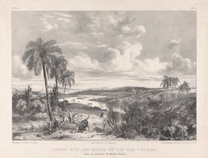 Campos aan de oevers van de Rio das Velhas