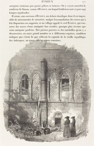Kerk van Saint-Taurin, Evreux door Richard Parkes Bonington