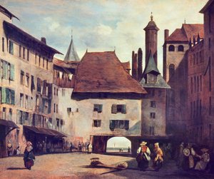 La Place du Molard, ca. 1830