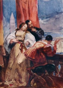 Op het Balkon, Venetië, ca. 1826