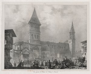 Pittoreske en romantische reizen in het oude Frankrijk, Franche-Comté..., 1825 door Richard Parkes Bonington