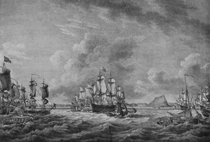 Howe bij Gibraltar, c1785