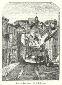 Redruth High Street door Richard Principal (after) Leitch