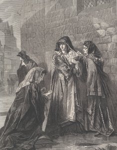 Vlucht van de Koningin van James II, uit Illustrated London News, 3 augustus 1872