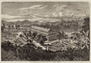 De haven van Hong Kong door Richard Principal Leitch