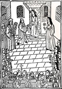 Huwelijksverdrag tussen Karel V en prinses Mary Tudor, c1508