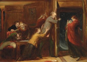 Schets voor "De Verschoppeling", 1851