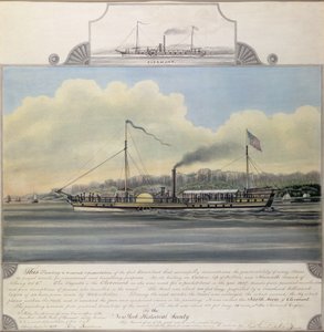 Hudson River stoomboot 