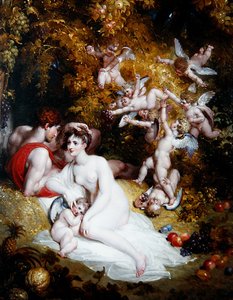 Vertumnus en Pomona, ca. 1807 door Richard Westall
