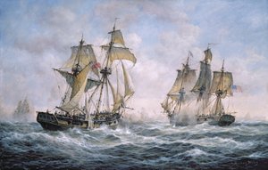 Actie Tussen U.S. Sloep-van-Oorlog Wasp en H.M. Brig-van-Oorlog Frolic, 1812