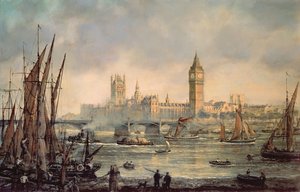 Het Parlement en de Westminster Bridge
