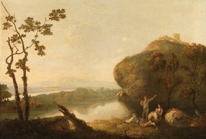 Een gezicht bij Rome door Richard Wilson