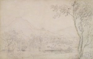 Castell Dinas Bran, Wales door Richard Wilson