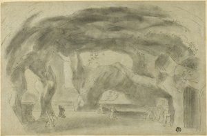 Interieur van een Grot
