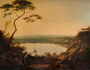 Meer van Nemi door Richard Wilson