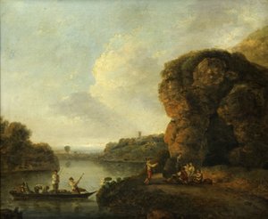 Aan de oevers van de rivier door Richard Wilson