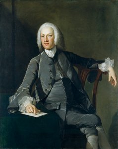 Sir Edward Lloyd d. 1795, 1750 door Richard Wilson