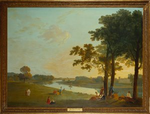 Syon House vanuit Richmond Gardens door Richard Wilson