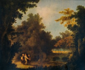De Hermitage, Villa Madama, ca. 1762 door Richard Wilson