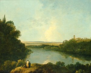 Het Nemimeer bij Rome, ca. 1760