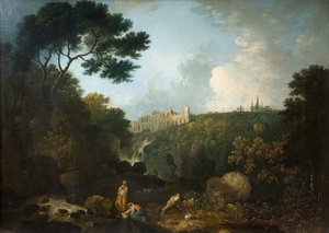 Tivoli - De villa van Maecenas, 1767 door Richard Wilson