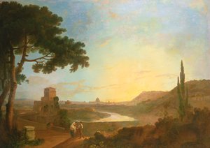 Uitzicht op de Tiber