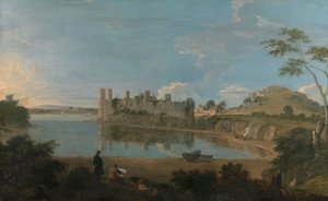 Kasteel Caernarfon door Richard Wilson