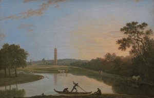 Kew Gardens: De pagode en brug