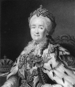Keizerin Catharina de Grote van Rusland, 1836