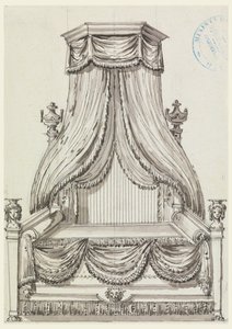 Originele Tekening, Cahier VII, plaat 3 door Richard de Lalonde