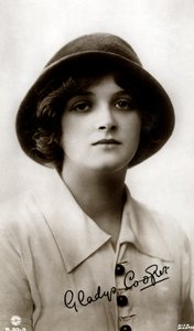 Gladys Cooper 1888-1971, Engelse actrice, begin 20e eeuw door Rita Martin