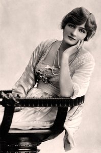 Lily Elsie 1886-1962, Engelse actrice, begin 20e eeuw