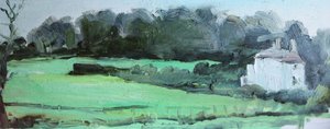 Caldy Huis en Heg door Rob D Davies