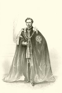 ZKH Albert Edward Prins van Wales (chromolitho) door Robert (after) Dudley