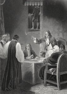 De Bisschoppen voor de Geheime Raad door Robert (after) Smirke