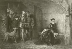 De prinses Elizabeth in de toren door Robert Alexander Hillingford